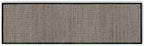 Artoid Mode Washable Non Skid Kitchen Rugs and Mats Doormat, Absorbent Door Mat Rugs for Kitchen Floor Front of Sink Hallway Black 17x60 Inch