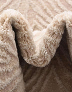 Unique Loom Finsbury Collection Area Rug - Meghan (2' 7" x 12' 2" Runner, Ivory Beige)