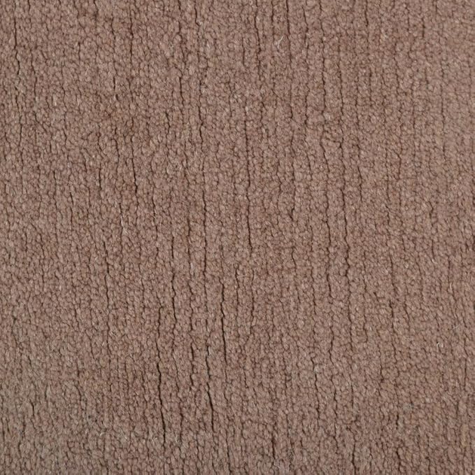 Rugsotic Carpets Hand Knotted Gabbeh Wool 9'x12' Area Rug Solid Camel L00111