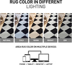 Rugshop Diamond Wave Pattern Shag Area Rug Anthracite Dark Gray 7' 10" x 10' Perfect for Large Living Rooms, Dining Areas, or Master Bedrooms