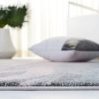 SAFAVIEH Glacier Collection 10'6" x 14' Pink / Blue GLA126U Modern Abstract Non-Shedding Living Room Bedroom Dining Home Office Area Rug