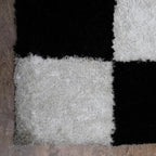 Rugsotic Carpets Hand Woven Flat Weave Kilim Wool 4'x6' Area Rug Solid Silver D00111