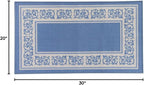 Floral Border Rug