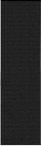 KOZYFLY Extra Long Runners for Hallways 3x16 ft Washable Kitchen Runner Non Slip Rubber Backed Hallway Rug Cotton Entryway Runner Rug Floor Carpet for Indoor Hall, Kitchen, Stair, Black/Dark Grey