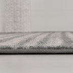 JONATHAN Y Khalil Modern Berber Stripe Gray/Cream Indoor Area Rug, 5x8, Contemporary, Bohemian, Easy-Cleaning for Living Room, Bedroom, Kitchen, Pet Friendly, Non-Shedding (MOH207G-5)