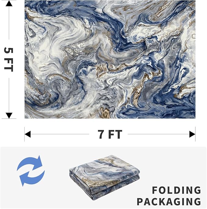 5x7 Area Rugs for Living Room, Modern Abstract Rug for Bedroom, Contemporary Machine Washable Rug, Large Stain Resistant Carpet for Dining Room Playroom Home Office, Pet & Kids Friendly