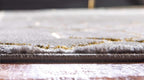 Unique Loom Marilyn Monroe Glam Collection Area Rug - Trellis (5' x 8' Rectangle, Gray Gold/ Gold)