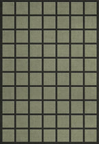 Handmade Wool Area Rug & Runner | Modern Grid Pattern Carpet for Living Room, Bedroom, Hallway & Home Décor | Multiple