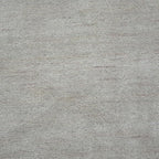 Hand Knotted Loom Wool ECO-Friendly Area Rugs - 8'x8', Round, Beige Color, Solid Plain Design, High Pile Thick Handmade Anti Skid Area Rugs for Living Room, Bed Room (L00111)
