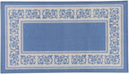 Floral Border Rug