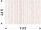 5x7 Pink Area Rugs for Living Room Machine Washable Rug Distressed Girls Nursery Rug Indoor Carpet Neutral Moroccan Boho Ultra Soft Area Rug for Bedroom Dining Room Playroom Office