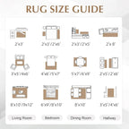 FMFUNCTEX 2x6 Runner Rug Washable Brown Grey Modern Abstract Neutral Non Slip Low Pile Entryway Hallway Soft Indoor Carpet for Kitchen Bedroom Bathroom Laundry Entrance Bedside Living Room, Grey Gold