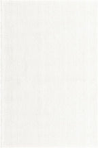 Unique Loom Solo Collection Area Rug - Calabasas (4' 1" x 6' 1" Rectangle, Snow White)