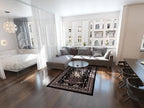 Unique Loom Taftan Collection Border Geometric Tribal Inspired Design Area Rug (5' 0 x 8' 0 Rectangular, Black/ Gray)