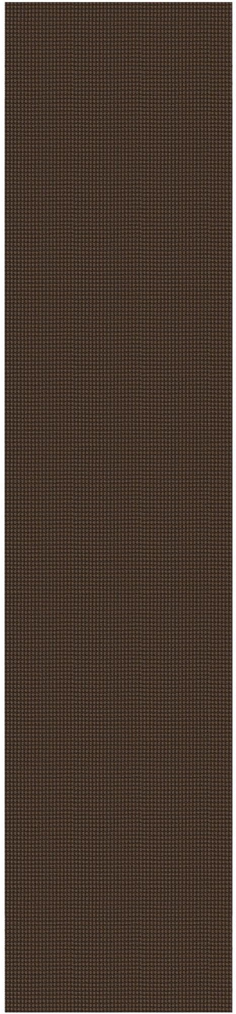 Braided Runner Rug 3x12 Ft Washable Runners for Hallways Non Slip Rubber Backed Kitchen Runners Cotton Long Entryway Runner Indoor, Woven Carpet for Hall Kitchen Entryway, Brown