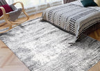Keen Home Design Area Rugs - 10x14 Non-Shedding, Abstract Rugs for Kitchen, Living Room, Bedroom, Dining Room, Entryway - Size: 9'10" x 14', Abstract Cream/Grey
