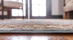 Unique Loom Voyage Collection Traditional Oriental Classic Intricate Design Area Rug (5' 0 x 8' 0 Rectangular, Light Blue/Gold)
