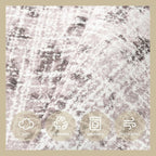 Area Rug for Living Room Bedroom 3x5 ft Washable Rugs with Modern Non Slip Easy Care Floor Mats for Kitchen Entryway High Traffic Area Floor Carpet for Decor Doorway Laundry