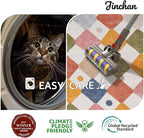 jinchan Macy Runner Rug 2x5 Kids Hallway Washable Rug Indoor Soft Non Slip Modern Diamond Carpet for Nursery Room Bedroom Kitchen Laundry Room Circus on Cream