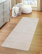 Unique Loom Finsbury Collection Area Rug - Kate (2' x 6' 1" Runner, Ivory/ Beige)