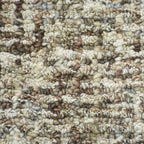 Hand Tufted Wool ECO-Friendly Area Rugs - 5'x8', Rectangle Shape, Dark Brown & Beige, Solid Plain Design, High Pile Handmade Area Rugs for Living Room, Bed Room (KWC111)