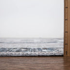 Bloom Rugs Washable Non-Slip 5' x 7' Rug - Pebble Gray/Blue Traditional Medallion Area Rug for Living Room, Bedroom, Dining Room, and Kitchen - Exact Size: 5' x 7'