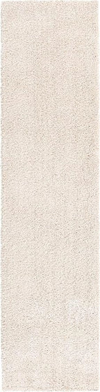 Unique Loom Solo Collection Area Rug - Calabasas (2' 2" x 8' Runner, Ivory)