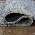 Hand Tufted Wool ECO-Friendly Area Rugs - 2'6''x11', Runner Shape, Light Green, Solid Plain Design, High Pile Thick Handmade Area Rugs for Living Room, Bed Room (KWC111)