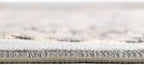 Rugs.com Yasmin Collection Rug – 10 Ft Runner Gray Medium Rug Perfect for Hallways, Entryways