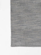 Hand Knotted Loom Wool ECO-Friendly Area Rugs - 2'6''x10', Runner, Light Blue Color, Solid Plain Design, High Pile Thick Handmade Anti Skid Rugs for Living Room (L00111)