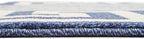 Unique Loom Athens Collection Classic Geometric Modern Border Design Area Rug (3' 3 x 5' 3 Rectangular, Navy Blue/ Beige)