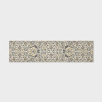 EVERGRACE Hallyway Area Runner Rugs 2x8, Boho Floral Faux Wool Indoor Outdoor Rugs, Washable Rugs for Bedroom Dining Room Living Room Kitchen, Low Pile Floor Mat Carpet for Home Decor, Gray
