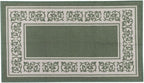 Floral Border Rug