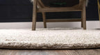 Unique Loom Solo Collection Area Rug - Calabasas (6' 1" Round, Ivory)