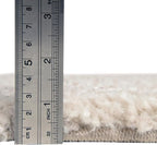 Unique Loom Solo Collection Area Rug - Calabasas (7' 10" Octagon, Ivory)