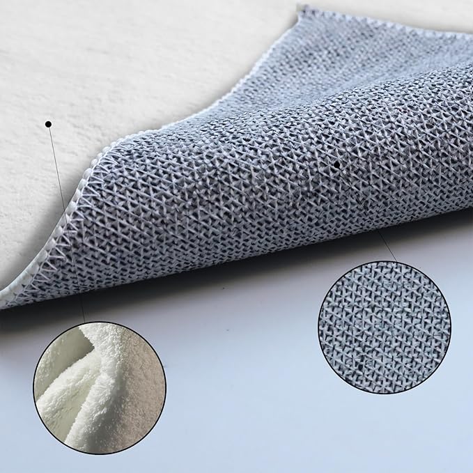 Yellow Rectangular Area Rugs for Living Room Bedroom 5 x 6.9 ft Abstract Paint Texture Modern Art Non-Shedding Soft Low Pile Rug Non Slip Washable Rug for Nursery Entryway Playroom