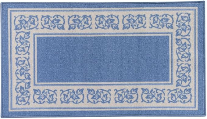 Floral Border Rug