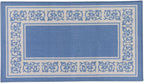 Floral Border Rug