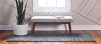 Unique Loom Davos Shag Collection Area Rug - Solid (2' 7" x 13' 1" Runner, Peppercorn)
