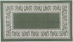 Floral Border Rug