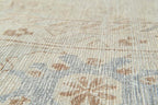Revival Rugs Nimbus 6'x9' Zero-Shedding Area Rug for Living Room Bedroom - Oeko-TEX Certified, Low Pile, Spot Clean, Cornflower, Yellow Beige