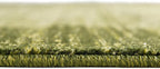 Rugs.com Angelica Collection Rug – 10 Ft Runner Light Green Medium Rug Perfect for Hallways, Entryways