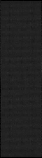 Braided Runner Rug 2x10 Ft Washable Runners for Hallways Non Slip Rubber Backed Kitchen Runners Cotton Long Entryway Runner Indoor, Woven Carpet for Hall Kitchen Entryway, Black/Grey