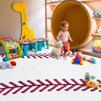 Soft Baseball Rugs for Bedroom, Machine Washable, Cute Bedside Boys Area Rug for Kids Toddlers Teens, Baseballs Lovers Home Decor Indoor Carpet for Living Room, Dorms, Nursery 4x5 Ft