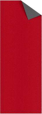 Ottomanson 2'7" x 52' Hallway Runner with Scraper Pile Extra Durable Non-Slip Rug Mat for Indoor & Outdoor Use - Ideal for Kitchen, Entryway, Patio & Garage - High-Traffic Carpet, Red
