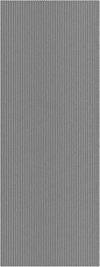 Ottomanson 3'11" x 19' Hallway Runner with Scraper Pile - Extra Durable Non-Slip Rug Mat for Indoor & Outdoor Use - Ideal for Kitchen, Entryway & Garage - High-Traffic Carpet, Gray