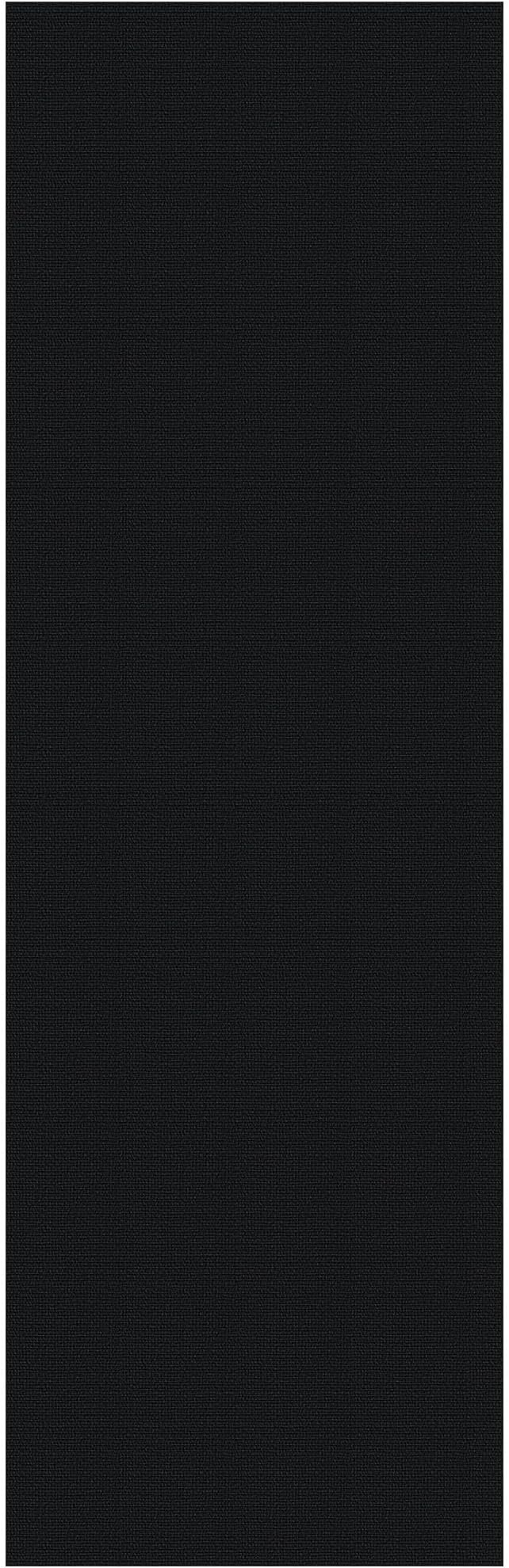 EARTHALL Long Runner Rug 3x12 Ft Non Slip Runners for Hallways Cotton Non Slip Entryway Runner Braided Kitchen Runner Indoor Outdoor Carpet Runners for Entryway, Hall, Foyers, Black