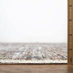 Bloom Rugs Washable Non-Slip 4' x 6' Rug - Peach/Beige Traditional Area Rug for Living Room, Bedroom, Dining Room, and Kitchen - Exact Size: 4' x 6'