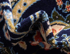 Unique Loom Espahan Collection Area Rug - Cape Cod (7' 10" Round, Navy Blue/ Black)
