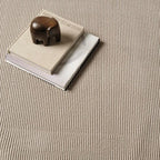 Revival Rugs Stripe 2'7"x9' Machine Washable Runner Rug for Hallway Entryway - 100% Recycled Oeko-TEX Certified, Medium Pile, Taupe